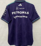 2026-27 Mercedes AMG Petronas F1 Purple Fans POLO Team T-Shirt   有领