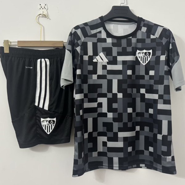 2026-27 Sevilla FC Black Training Jersey (A Set)