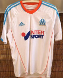 2012-2013 Marseille Home White Retro Soccer Jersey