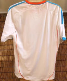 2012-2013 Marseille Home White Retro Soccer Jersey