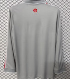 2027 LFC Grey Retro Style Fans Long Sleeve Jersey
