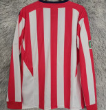 2004-2005 Chivas Home Red White Retro Long Sleeve Soccer Jersey