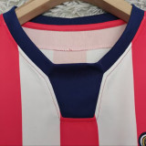 2004-2005 Chivas Home Red White Retro Long Sleeve Soccer Jersey