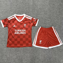 2027-28 LFC Home Red Kids Soccer Jersey