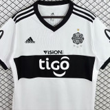 2017 Club Olimpia Home White Retro Soccer Jersey
