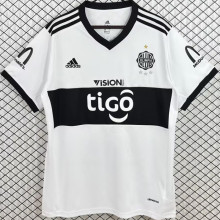 2017 Club Olimpia Home White Retro Soccer Jersey
