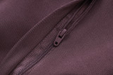 2027 BFC Grey Purple Jacket Tracksuit