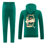 2027 Senegal Green Hoody Zipper Jacket