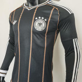 2026-27 Germany Third Black Player Version Long Sleeve Soccer Jersey