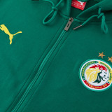 2027 Senegal Green Hoody Zipper Jacket