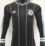 2026-27 Germany Third Black Player Version Long Sleeve Soccer Jersey