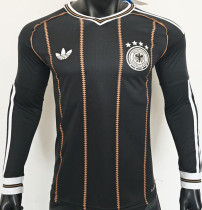 2026-27 Germany Third Black Player Version Long Sleeve Soccer Jersey