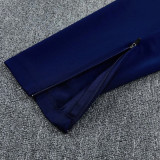 2027 In Milan Royal Blue Jacket Tracksuit
