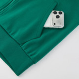 2027 Senegal Green Hoody Zipper Jacket