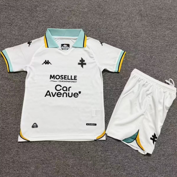 2026-27 Metz Away Kids Soccer Jersey 梅斯