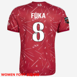 2026-27 LFC Home Red Kids Long Sleeve Soccer Jersey 长袖童装