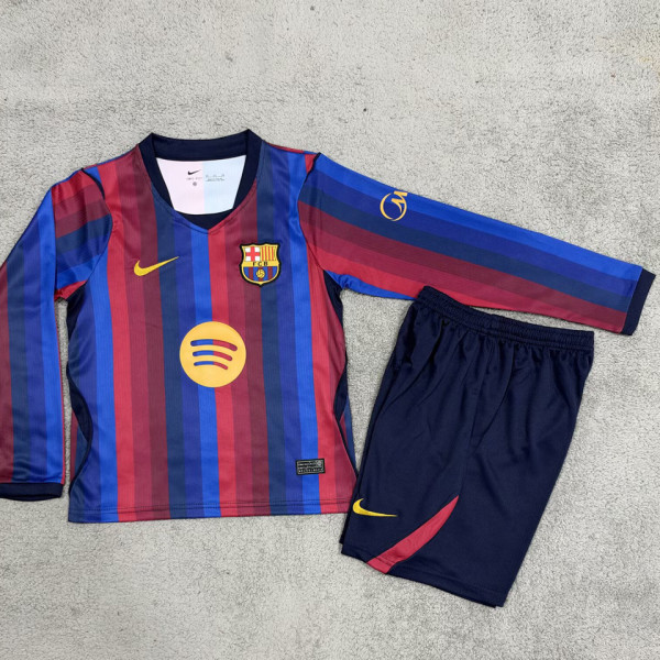 2026-27 BA Home Kids Long Sleeve Soccer Jersey 长袖童装