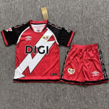 2026-27 Rayo Vallecano Away Red Kids Soccer Jersey