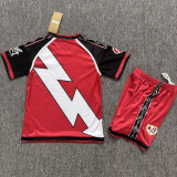 2026-27 Rayo Vallecano Away Red Kids Soccer Jersey