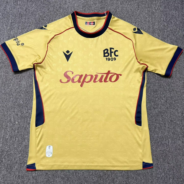 2026-27 Bologna Third Gold Fans Soccer Jersey