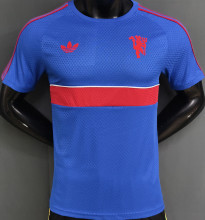2027 M Utd Retro Style Player Version Soccer Jersey
