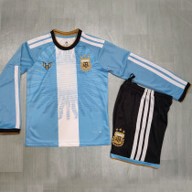 2026-27 Argentina MESSI Farewell Match Kids Long Sleeve Soccer Jersey
