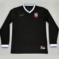 2027 Corinthians Black Fans Long Sleeve Soccer Jersey
