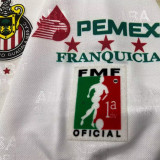 1997 Chivas Away White Retro Soccer Jersey