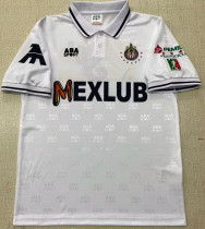 1997 Chivas Away White Retro Soccer Jersey