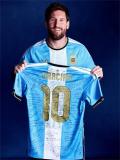GRACIAS #10 Signature Edition Argentina MESSI Farewell Match Fans Jersey 2026-27 刺绣版