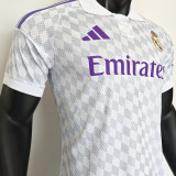 2027-28 RM Home White Player Version Soccer Jersey