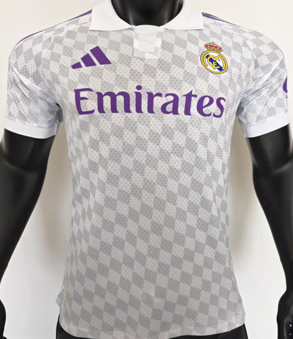 2027-28 RM Home White Player Version Soccer Jersey