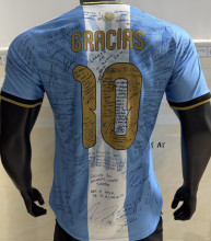 GRACIAS #10 Signature Edition Argentina MESSI Farewell Match Player Version Jersey 2026-27