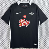 2017 Libertad Asuncion Away Black Retro Soccer Jersey