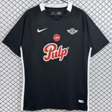 2017 Libertad Asuncion Away Black Retro Soccer Jersey