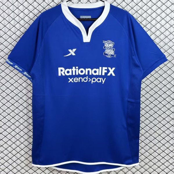 2011-2012 Birmingham Home Blue Retro Soccer Jersey