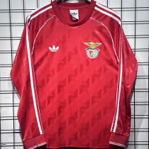 2026-27 Benfica Red Retro Styley Fans Long Sleeve Soccer Jersey