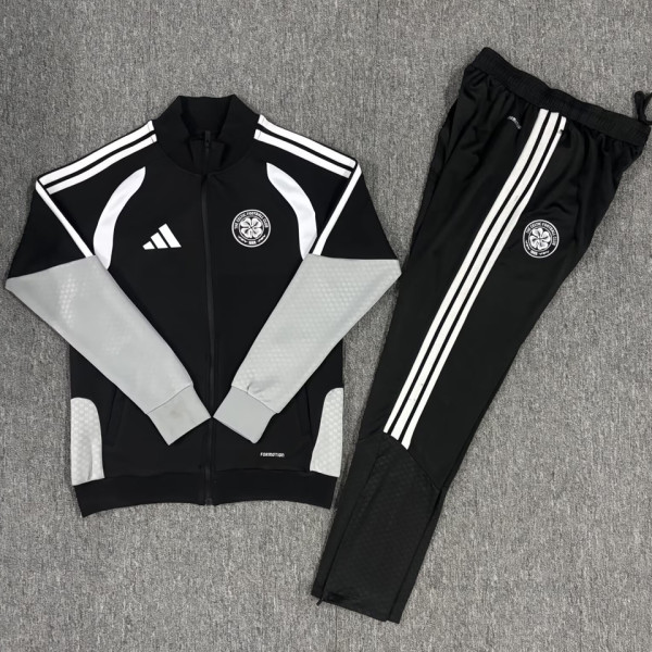 2026-27 Celtic Black Jacket Tracksuit