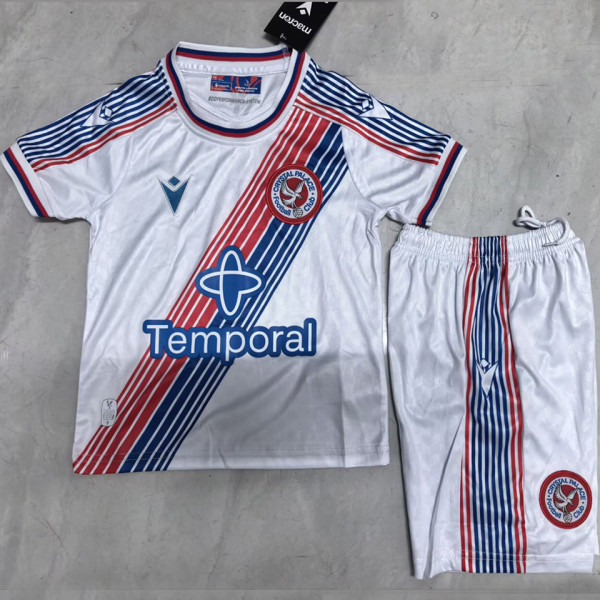2026-27 Crystal Palace Home White Kids Soccer Jersey