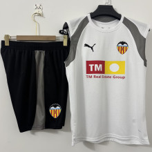 2026-27 Valencia White Training Vest Jersey (A Set)