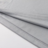 2027 AD Grey Long Sleeve Soccer Training Jersey
