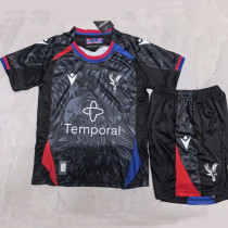 2026-27 Crystal Palace Away Black Kids Soccer Jersey