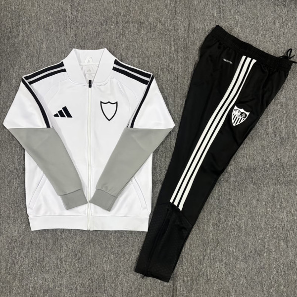 2026-27 Sevilla FC White Jacket Tracksuit