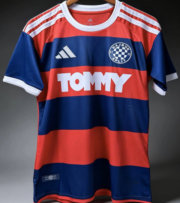 2026-27 Hajduk Split Red Blue Fans Soccer Jersey 斯普利特