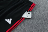 2026-27 M Utd Black Red Jacket Tracksuit