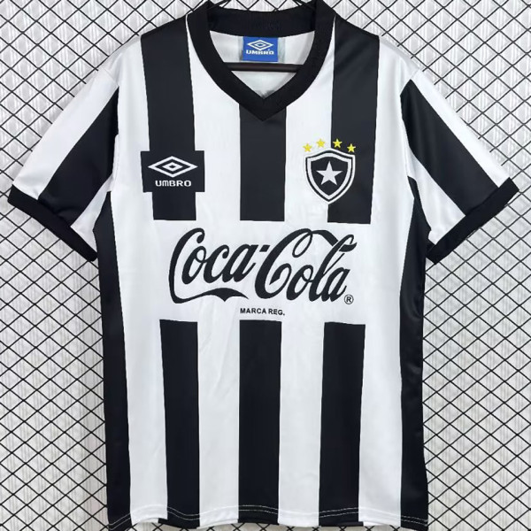 1989 Botafogo Home Retro Soccer Jersey
