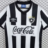 1989 Botafogo Home Retro Soccer Jersey