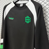 2027 R BST Black Retro Style Long Sleeve Sweater Jersey