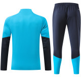 2026-27 Spain Blue Kids Sweater Tracksuit （2 Stars 2星）