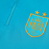 2026-27 Spain Blue Kids Sweater Tracksuit （2 Stars 2星）